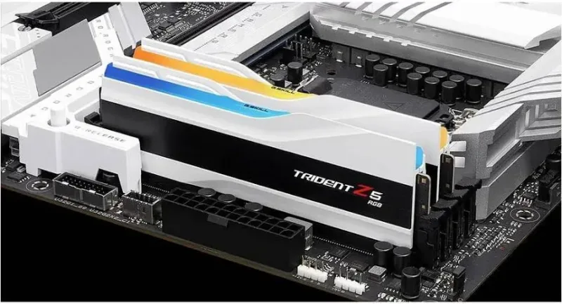 G.Skill Trident Z5 RGB 64 Go Kit 2x32Go DDR5 6000 MHz - vue 5