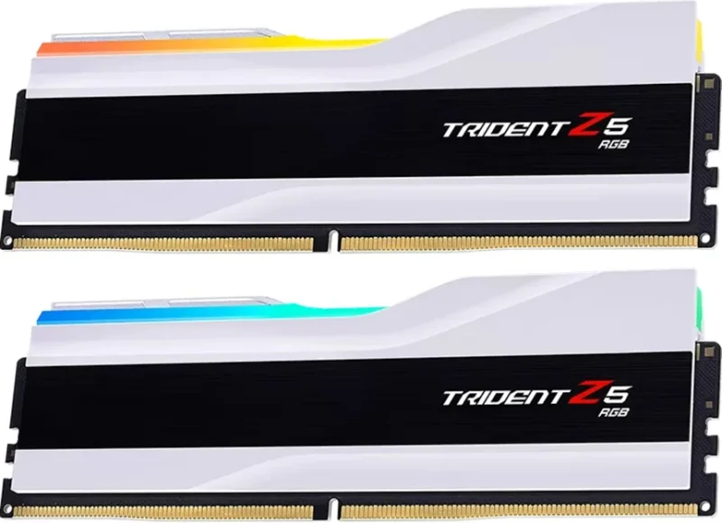 G.Skill Trident Z5 RGB 32 Go Kit 2x16Go DDR5 6000 MHz - vue 3