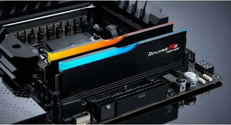 G.Skill Ripjaws M5 Neo RGB 64 Go Kit 2x32Go DDR5 6000 MHz - vue 3