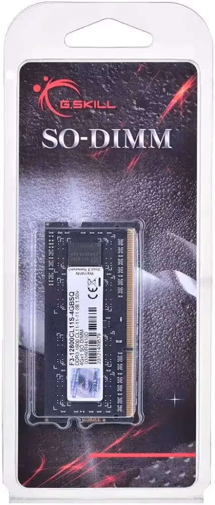 G.Skill 4 Go DDR3 1600 MHz - vue 4