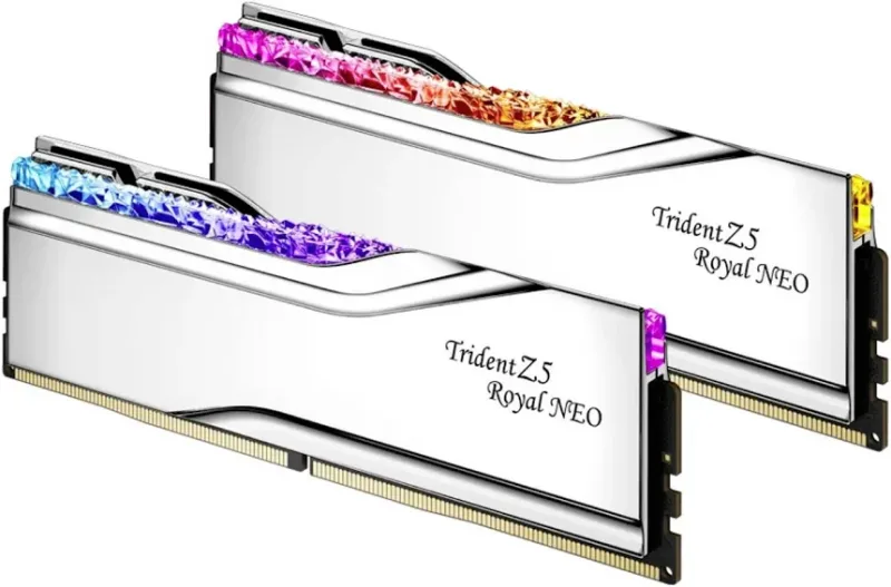 G.Skill Trident Z5 Neo 32 Go Kit 2x16Go DDR5 6400 MHz RGB - vue 2