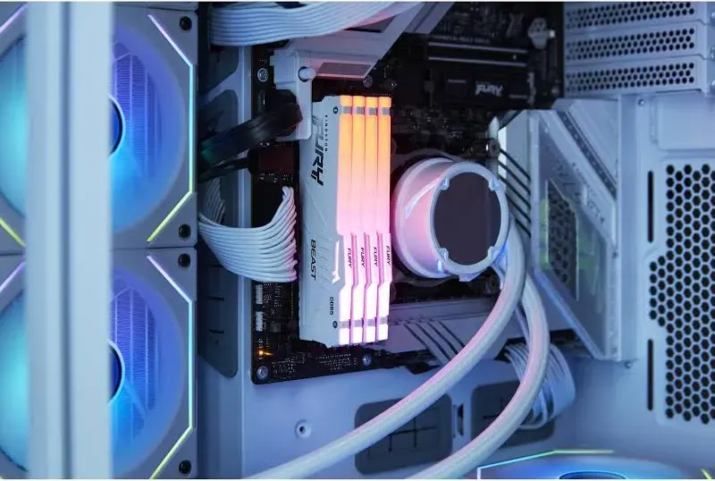 Kingston Fury Beast RGB 16 Go DDR5 6000 MHz - vue 4