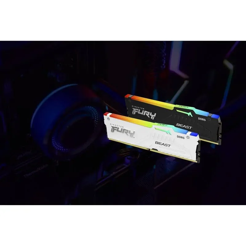 Kingston Fury Beast RGB 16 Go DDR5 6000 MHz - vue 3