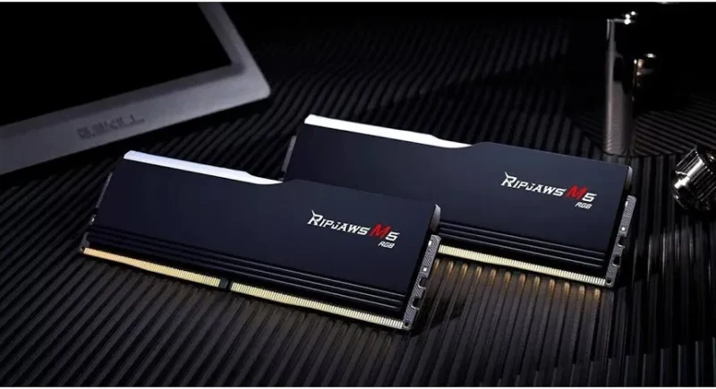 G.Skill Ripjaws M5 RGB 64 Go Kit 2x32Go DDR5 6000 MHz - vue 2