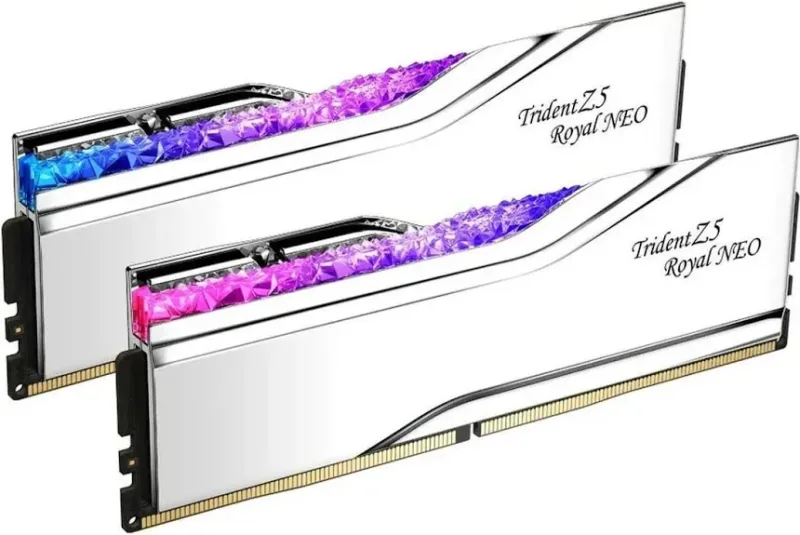 G.Skill Trident Z5 Neo RGB 32 Go Kit 2x16Go DDR5 8000 MHz - vue 5