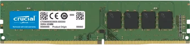 Crucial 8 Go DDR4 3200 MHz - vue 3