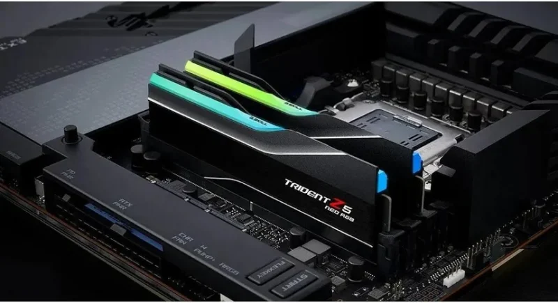G.Skill Trident Z5 Neo RGB 32 Go Kit 2x16Go DDR5 6000 MHz - vue 3