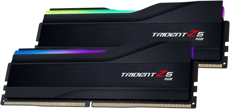 G.Skill Trident Z5 RGB 32 Go Kit 2x16Go DDR5 6000 MHz - vue 3