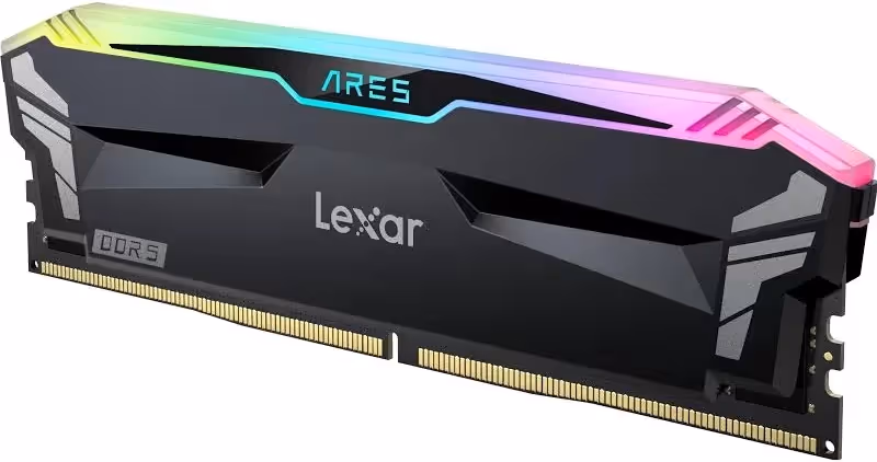 Lexar ARES 32 Go Kit 2x16Go DDR5 7200 MHz RGB - vue 2
