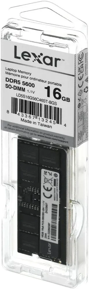 Lexar LD5 16 Go DDR5 5600 MHz - vue 2