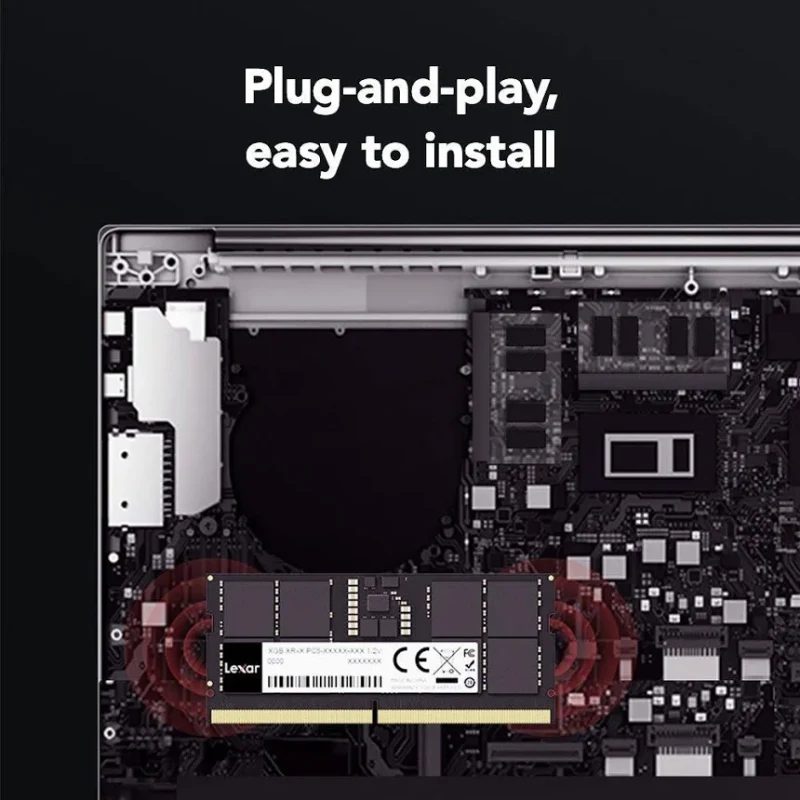 Lexar LD5 16 Go DDR5 5600 MHz - vue 4