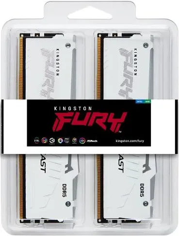 Kingston Fury Beast 64 Go DDR5 6400 MHz RGB EXPO - vue 2