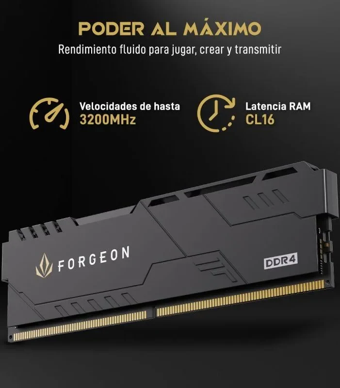 Forgeon Cyclone PLUS V2 16 Go Kit 2x8Go DDR4 3200 MHz - vue 4