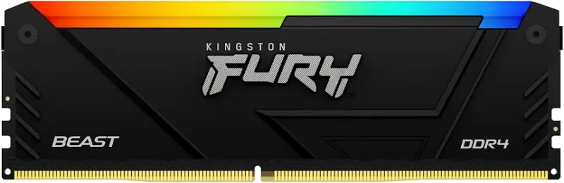 Kingston Fury Beast RGB 8 Go DDR4 3200 MHz - vue 3