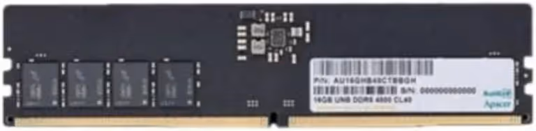 Apacer 16 Go DDR5 5600 MHz - vue principale