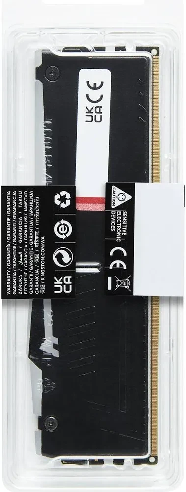 Kingston Fury Beast RGB 8 Go DDR5 6000 MHz - vue 5