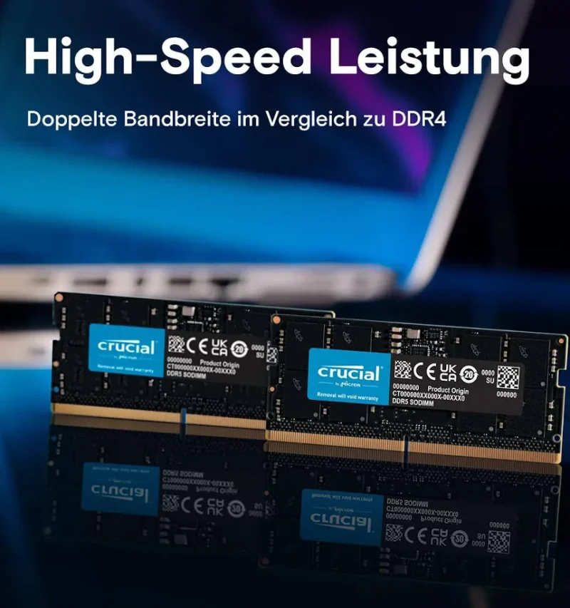 Crucial 24 Go DDR5 5600 MHz - vue 5
