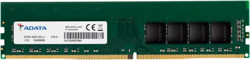 ADATA 8 Go DDR4 3200 MHz - vue 2