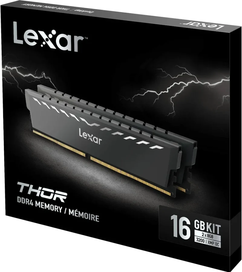 Lexar 16 Go Kit 2x8Go DDR4 3200 MHz - vue 2