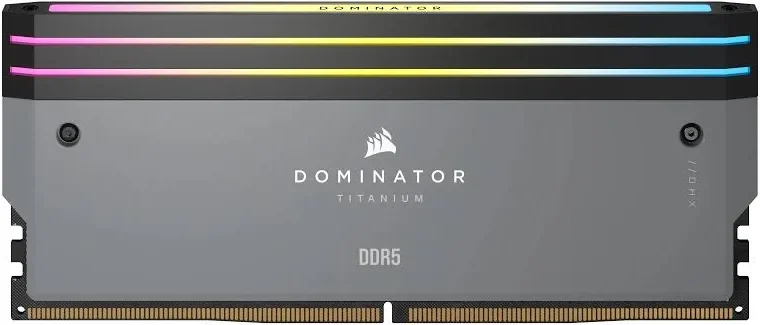 Corsair Dominator Titanium 64 Go Kit 2x32Go DDR5 6000 MHz - vue 4