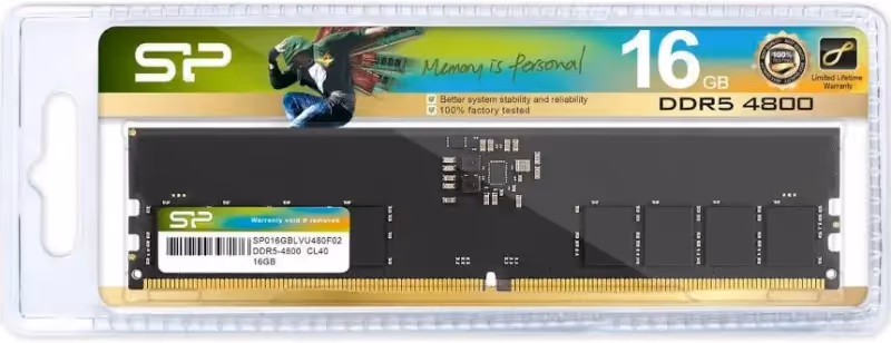 Silicon Power 16 Go DDR5 4800 MHz ECC - vue 3