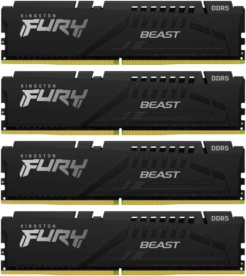Kingston FURY Beast 128 Go Kit 4x32Go DDR5 5600 MHz - vue 2