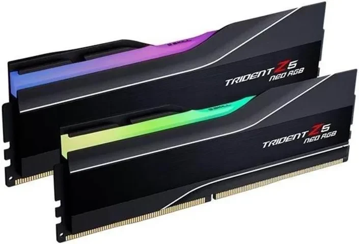 G.Skill Trident Z5 Neo 32 Go Kit 2x16Go DDR5 6000 MHz RGB - vue 3