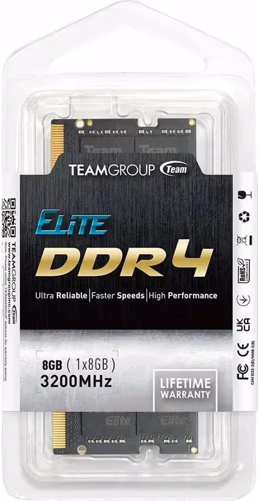 Team Group Elite 8 Go DDR4 3200 MHz - vue 2