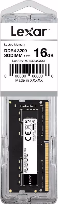 Lexar SO-DIMM 16 Go DDR4 3200 MHz - vue 4