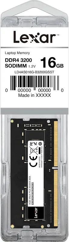 Lexar SO-DIMM 16 Go DDR4 3200 MHz - vue 4