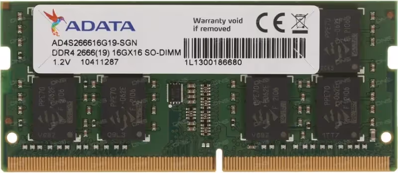 ADATA 4 Go DDR4 2666 MHz - vue 2