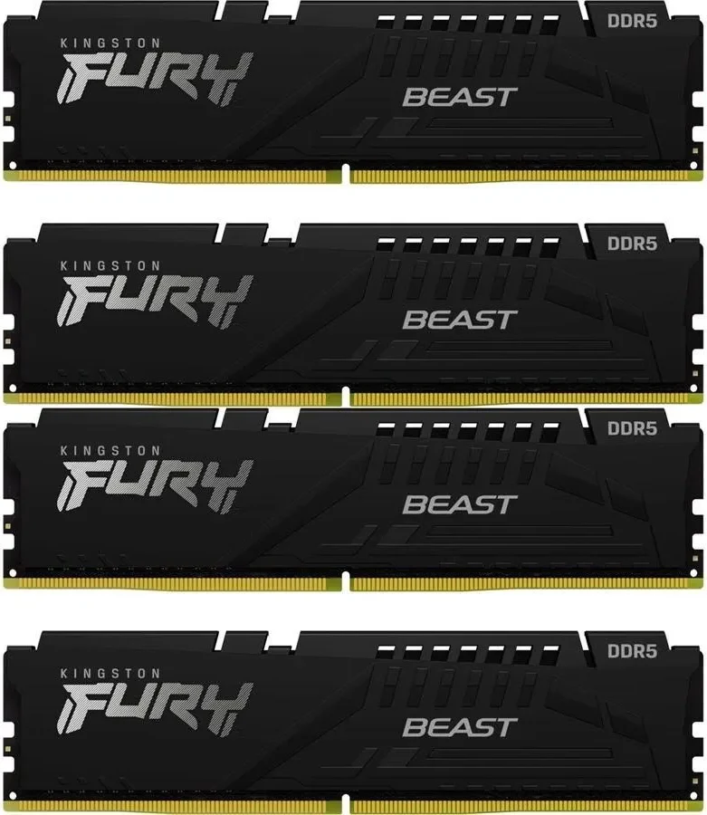 Kingston FURY 128 Go Kit 4x32Go DDR5 5200 MHz - vue 2