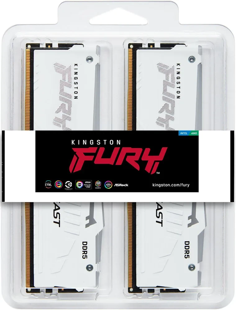Kingston FURY 32 Go Kit 2x16Go DDR5 5600 MHz - vue 3