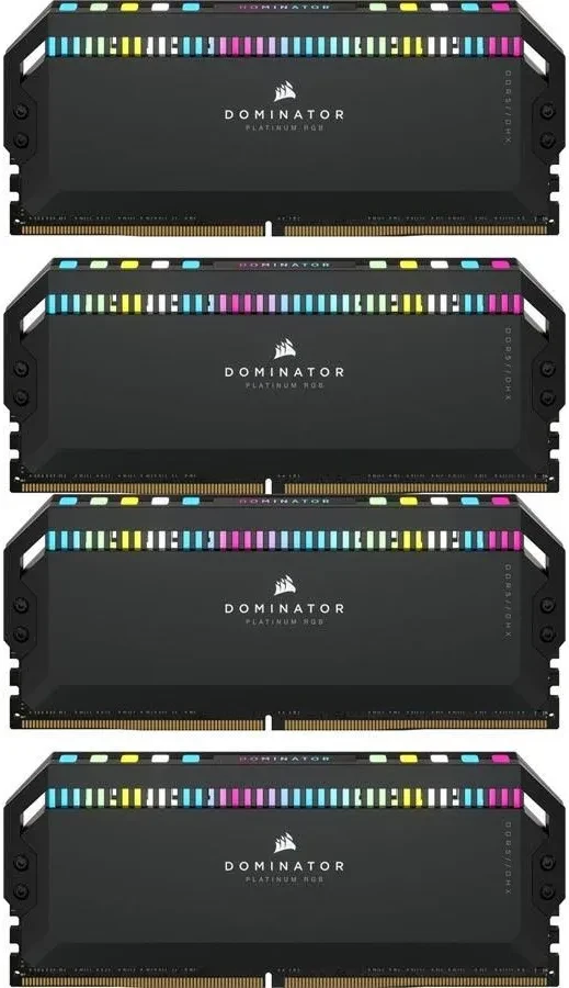 Corsair Vengeance 64 Go Kit 4x16Go DDR5 6200 MHz - vue 3
