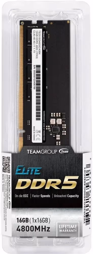 Team Group 16 Go DDR5 4800 MHz - vue 3