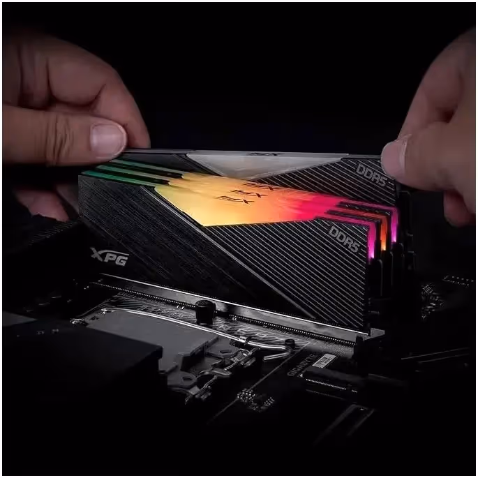 ADATA Lancer RGB 32 Go Kit 2x16Go DDR5 - vue 5