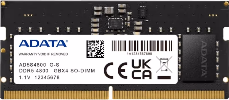 ADATA 32 Go DDR5 SO-DIMM - vue 3