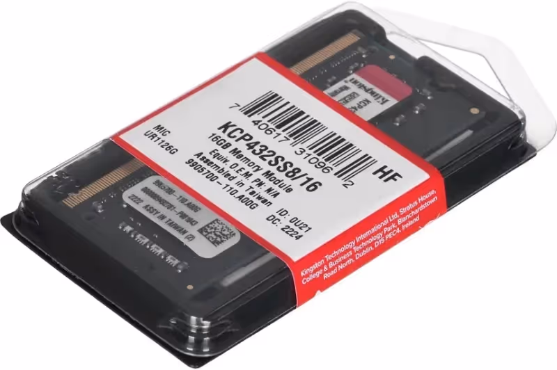 Kingston 16 Go DDR4 3200 MHz - vue 4