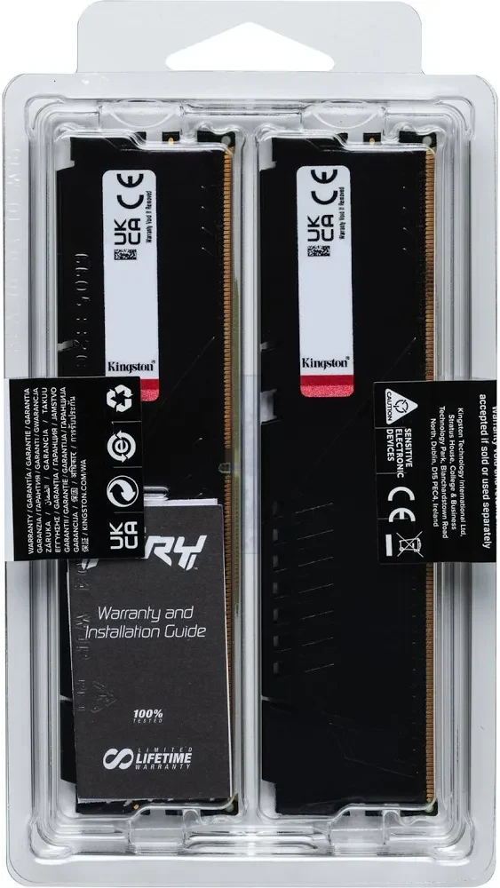 Kingston FURY 2 Go DDR5 5200 MHz - vue 5