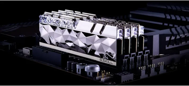 G.Skill Trident Z Royal 64 Go Kit 4x16Go DDR4 3600 MHz - vue 4