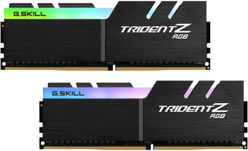 G.Skill Trident Z RGB 16 Go Kit 2x8Go DDR4 3200 MHz - vue 2