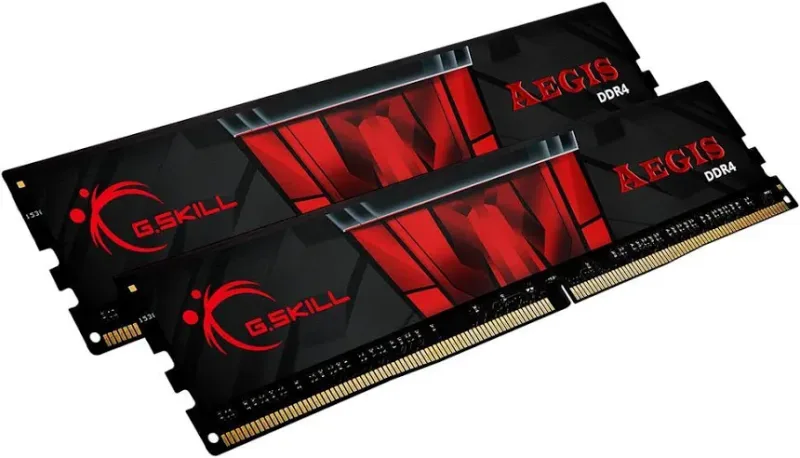 G.Skill Aegis 16 Go Kit 2x8Go DDR4 2400 MHz - vue 3