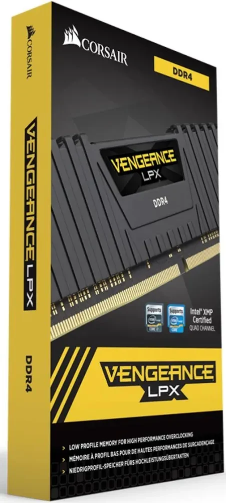 Corsair Vengeance LPX 32 Go Kit 4x8Go DDR4 3200 MHz - vue 5