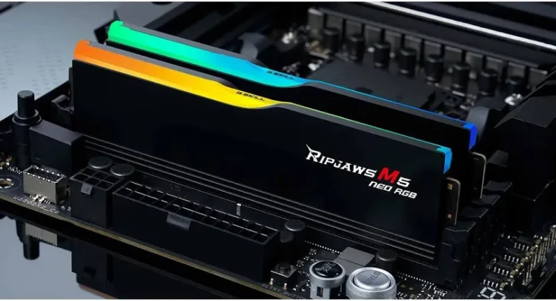 G.Skill Trident Z5 RGB 32 Go Kit 2x16Go DDR5 6000 MHz - vue 3