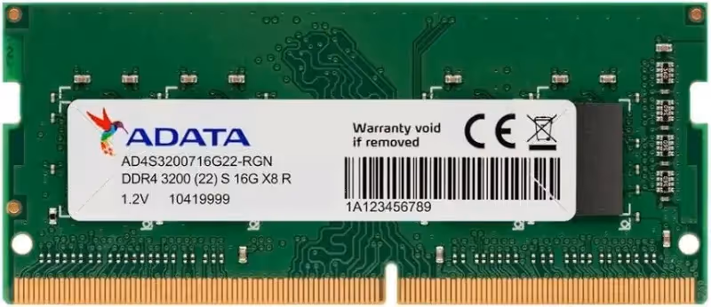 ADATA 16 Go DDR4 3200 MHz - vue 2
