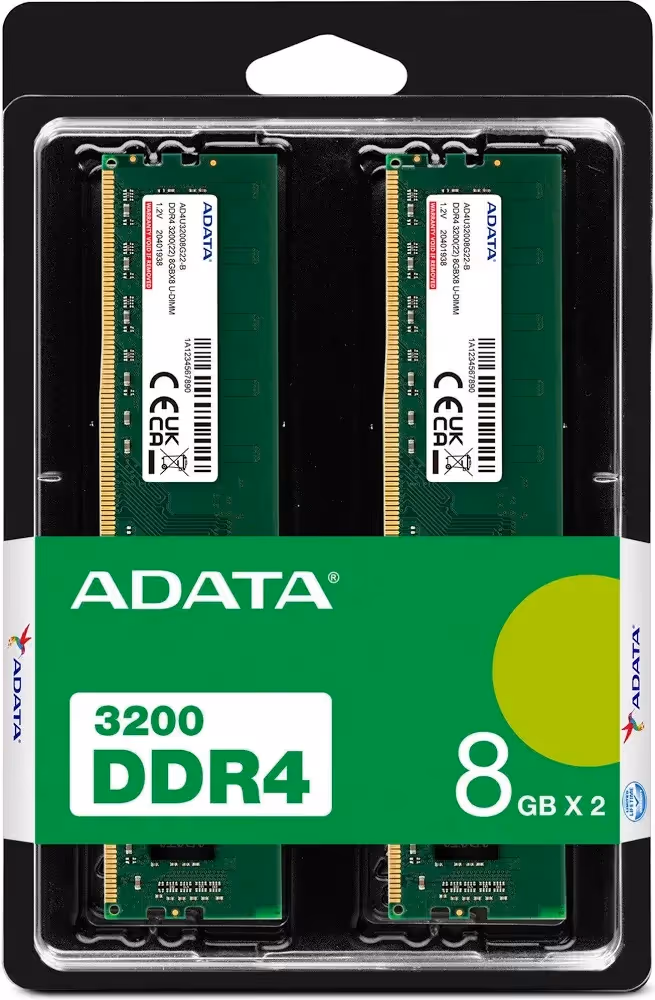 ADATA Premier 16 Go Kit 2x8Go DDR4 - vue 2