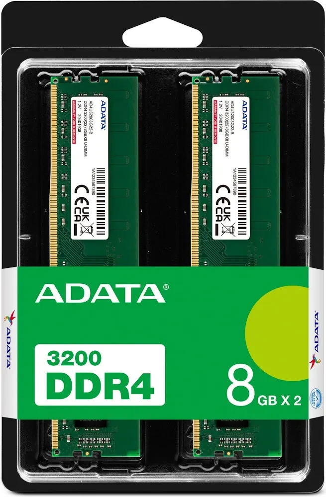 ADATA Premier 16 Go Kit 2x8Go DDR4 - vue 2