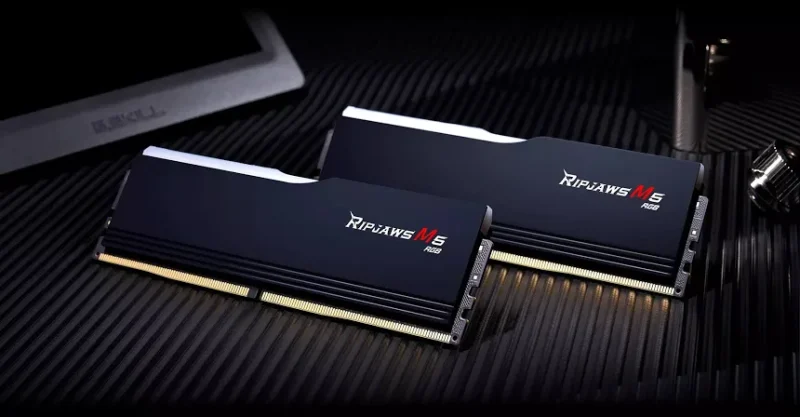 G.Skill 96 Go Kit 2x48Go DDR5 5200 MHz - vue 3