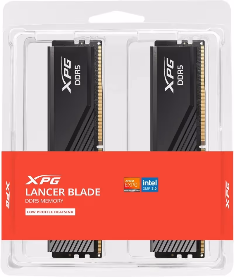 ADATA Lancer Blade 32 Go Kit 2x16Go DDR5 5600 MHz ECC - vue 3