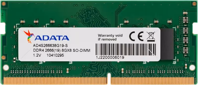 ADATA 8 Go DDR4 SO-DIMM - vue 4